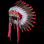 Индейский головной убор «Blackfoot Warrior» 2919.15.01 (фото 4) ☩ «4 Colors»™