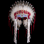Индейский боннет «Santee Sioux Warrior» 2921.15.01 (фото 3) ☩ «4 Colors»™