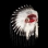 ☩ Индейский головной убор «Lakota Itazipcho Warrior» ☩